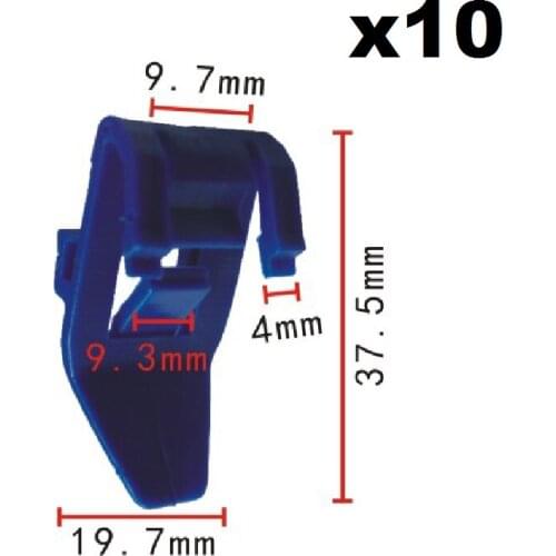 10x For Honda Accord,For Civic,Prelude,Odyssey & Del Sol Clips Front & Rear Door Trim Panel Retainer For Acura Integra & Legend