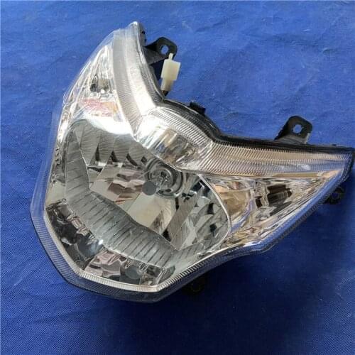 Motorcycle Accessories HJ110-3 Curved Beam Motorcycle Headlight Assembly Headlight