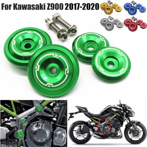 For Kawasaki Z900 Z 900 2017-2021 Motorcycle Accessories Decorative Screw Cap Frame Hole Cover Screws 5M Fairing Side Screw Cap