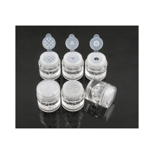 Diamond-shaped high-end trial powder bottle, powder bottle, eye shadow powder bottle, concealer powder bottle, loose powder