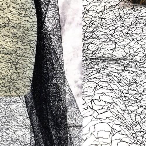Irregular Skin Testure Net Fabric Easy To Shape Designer Fabric DIY Show Cloth Material