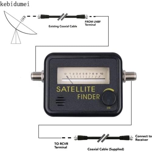 Ta Digital Satellite Finder Meter FTA LNB DIRECTV Signal Pointer SATV Satellite TV Receiver Tool for SatLink Sat Dish