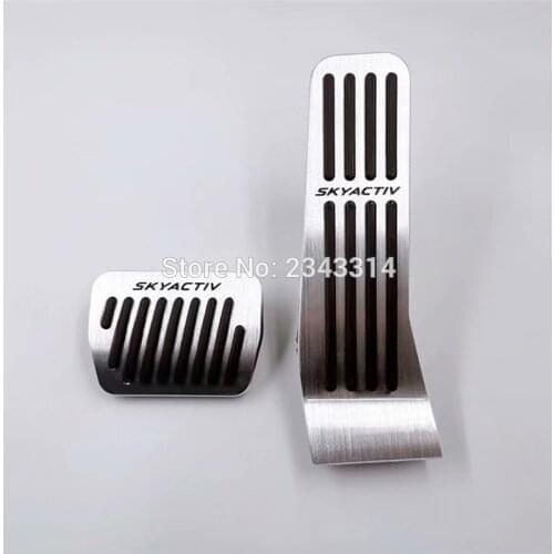 For Mazda MX30 MX-30 MX 30 2020 Car Accelerator Oil Footrest Pedal Plate Throttle Brake Treadle Interior Accessories