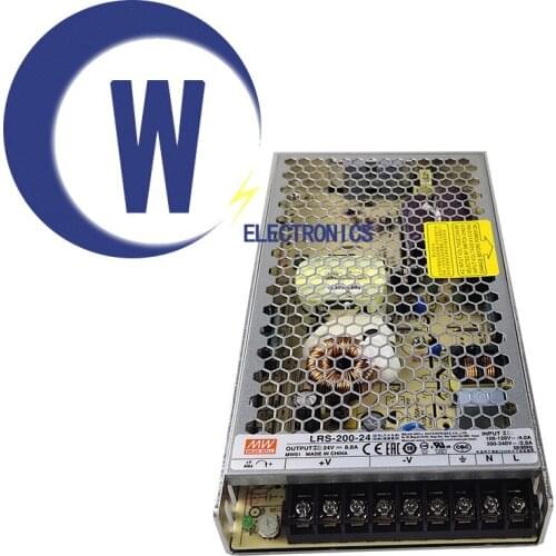 MEAN WELL switching power supply lighting transformer AC 110V 220V to DC 24V 200W power adapter suitable for lighting CCTV