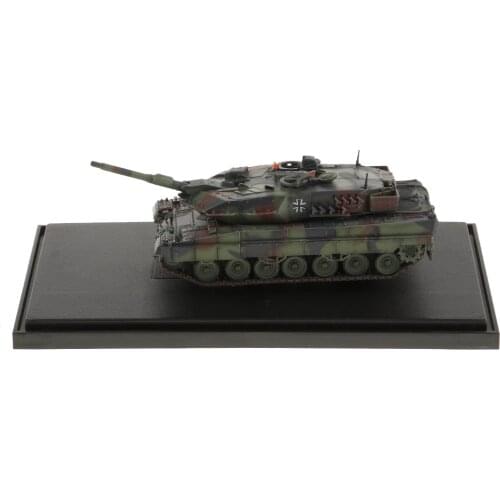 1:72 Simulation German Leopard 2 A5 Main Battle Tank Model Armored Toy Car