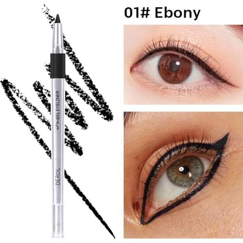 New 6 Colors Professional Waterproof and Sweat-proof Eyeliner For Women Naturally Lasting Not Blooming Eyeliner Pen