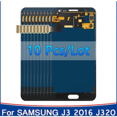 Wholesale 10 pcs/lot TFT test LCD For Samsung Galaxy J3 2016 J320 J320A J320F J320Y J320FN LCD Display Screen Touch Digitizer