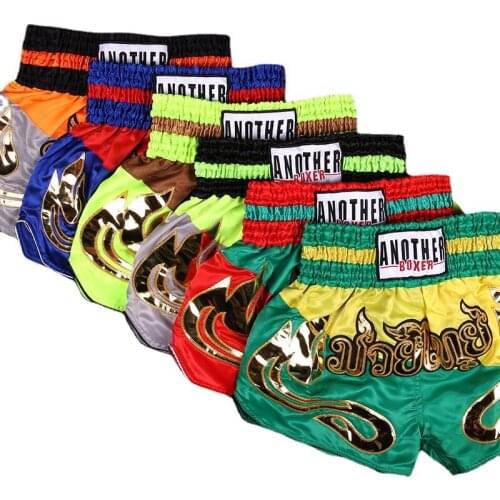 Wholesale Muay Thai Boxing Shorts For Men Fight Sanda Trunks Short Pants 2021