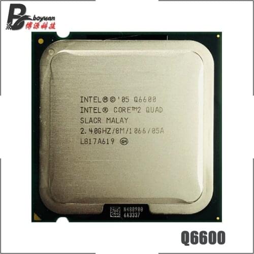 Intel Core 2 Quad Q6600 2.4 GHz Quad-Core CPU Processor 8M 95W 1066 LGA 775