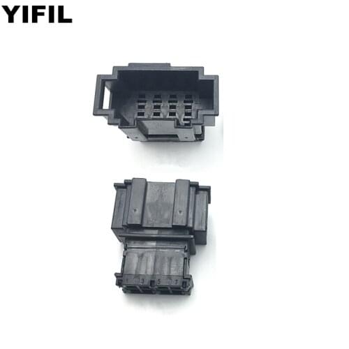 2pcs/lot 8 Pin/Way Male Seat lift Switch Plug Window Regulator Connector For VW POLO Sagitar Magotan Tiguan Audi Q5 1J0972734