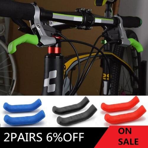 Bicycle Brake Handle Cover Silicone MTB Bike Bicycle Handlebar Protect Cover anti-slip Bicycle Protective Gear Bike accessories