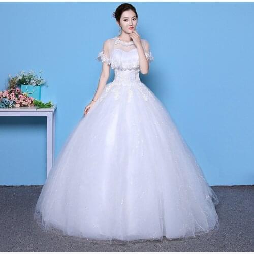 Wedding Dresses Plus Size Wedding Gowns Simple-style Wedding Dress Bride Dress Lace Up Ball Gowns