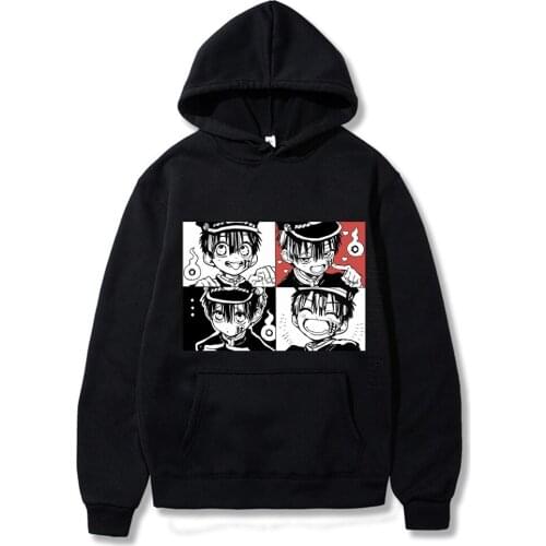 Streetwear Women /Man Hoodies Daily Casual Pullovers Autumn Hanako Hoodies Oversized Clothes Drop Shipping