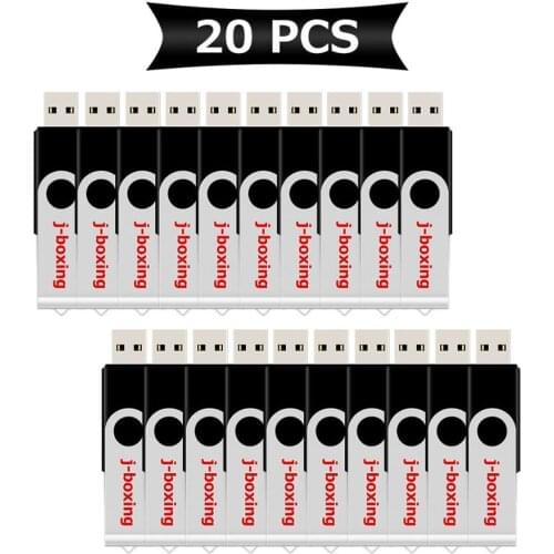 20PCS/LOT 128MB USB Flash 512MB Pendrives Swivel 2GB Memory Stick 8GB 32GB Metal Flash Disk Thumb Pen Storage for PC Mac Speaker