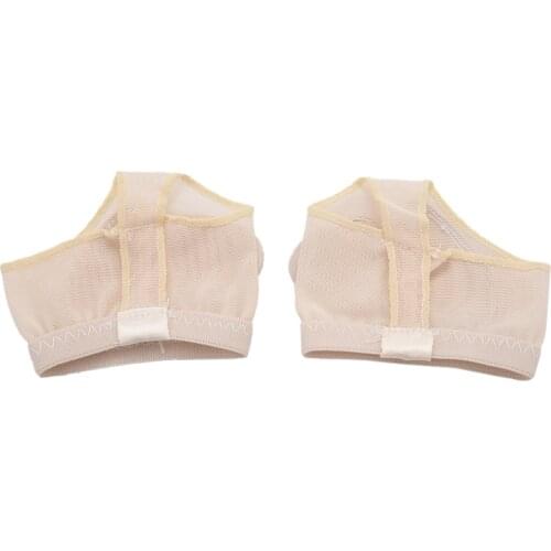 1 Pair Foot Protector Forefoot Dance Paws Cover Toe Undies Shoes Ballet Gymnastics Dance Latin Practice Foot Set Front ProtectZA