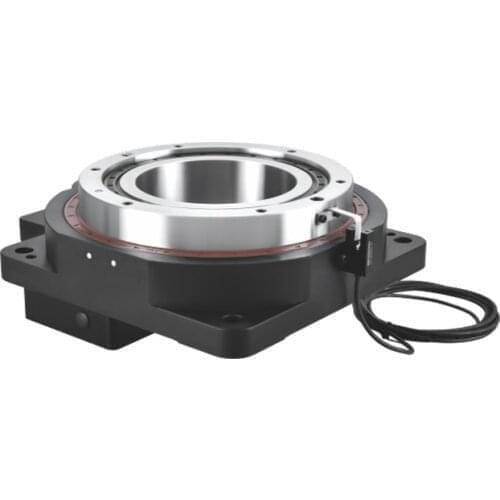ZCT200-18 hollow rotating platform electric turntable gearbox reducer ratio 18:1 for 86 frame nema34 stepper motor input 14mm