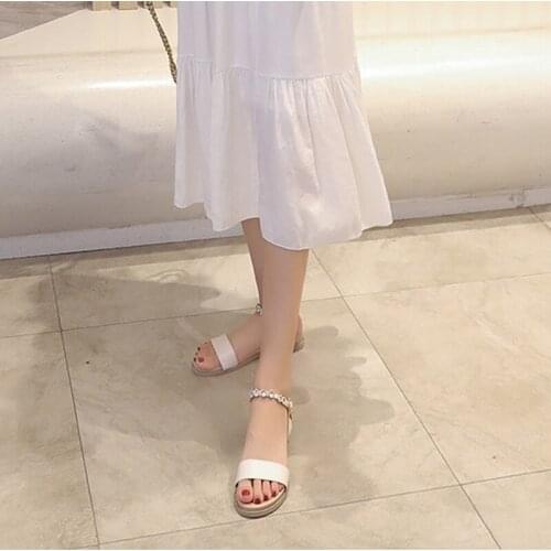 2020 Summer New Fashion Woman Sandals High Quality Beach Holiday Vacation Comfortable Women Sandal