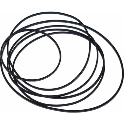 30Pcs Mix Cassette Tape Belt Assorted Common Belt Pro for Recorders CD-ROM Video Machines Walkman DVD Drive