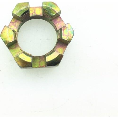 Electric tricycle accessories rear axle half shaft special screw nut nut gasket circlip half shaft pin key 10pcs