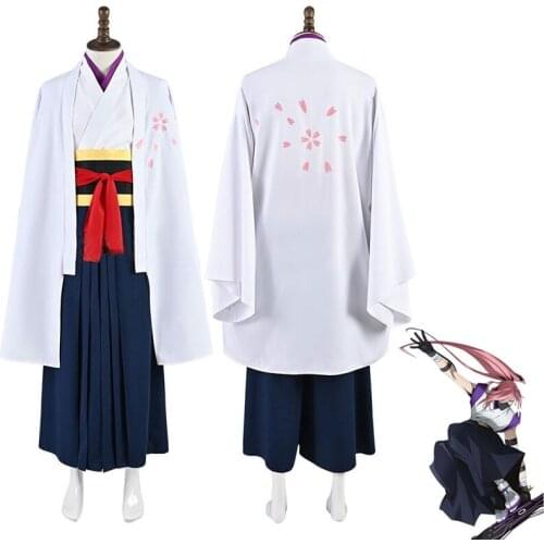Anime SK8 The InfInIty Cherry Blossom Cosplay Costume Role Play Top Pants Accessories Wig Synthetic Hair Full Sets Halloween