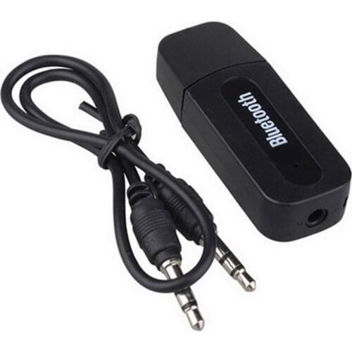 Bluetooth Audio Receiver Adapter Wireless Music A2DP Dongle with 3.5mm Jack AUX Transmitter USB Charging for Android/IOS Phone