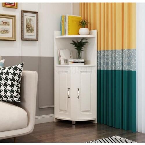 European Corner Cabinet Living Room Corner Cabinet Corner Wall Corner Cabinet Triangle Cabinet Corner Shelf Floor Storage