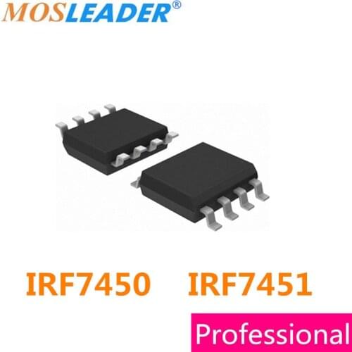 IRF7450 IRF7451 SOP8 100PCS IRF7450PBF IRF7451PBF N-Ch Bulk new High quality SMPS MOSFET IRF7450TRPBF IRF7451TRPBF