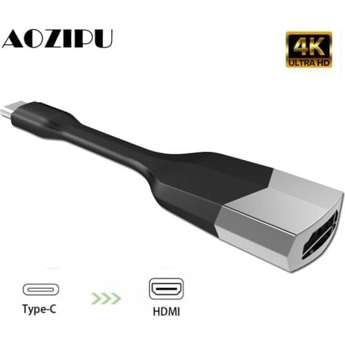USB Type-C to HDMI Adapter Docking Station HDMI 4K HD Signal Type C to HDMI for HUAWEI Matebook/Smasung S8/Macbook Pro 2017