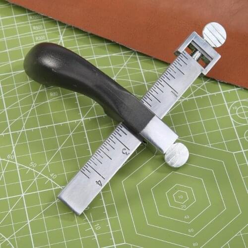 Leather Strap Cutter Leathercraft Strip Belt Fashionable DIY Hand Cutting Draw Gauge Tool Home Handicraft Essential Supplies