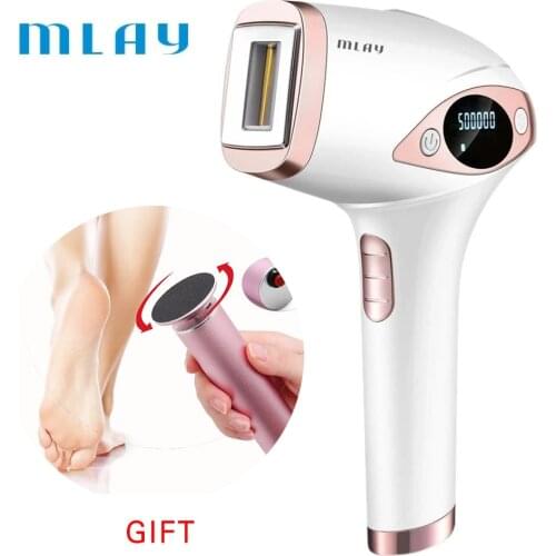 Mlay Laser T4 Laser Hair Removal Device Laser Hair Removal ICE Cold IPL Epilation Flashes 500000 Mlay IPL Hair Removal Painless