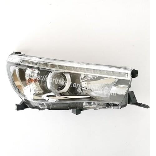 Cheap price high brightness auto lamps 55w led car headlights for TOYOTA HILUX REVO 2018
