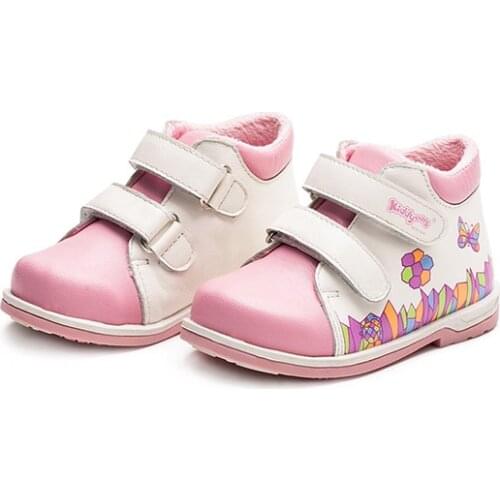 NEW FASHION 1pair girl Genuine Leather Fashion Boot shoes, Kids Baby Girl Shoes