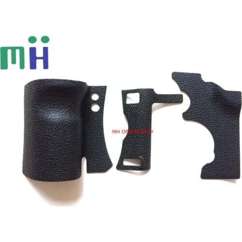 NEW Original A Set Of Body Rubber 3 pcs Front cover and Back cover Rubber For Canon EOS 5D Mark II 5D2 repair spare parts