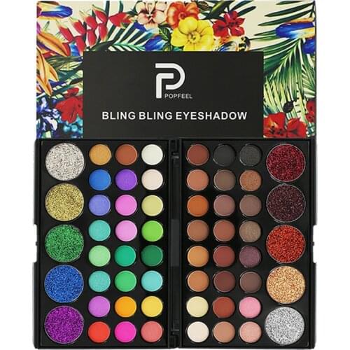 Eye Makeup Nudes Palette 29 Color Matte Eyeshadow Pallete glitter powder Eye Shadows Earth brush set stamps pigment