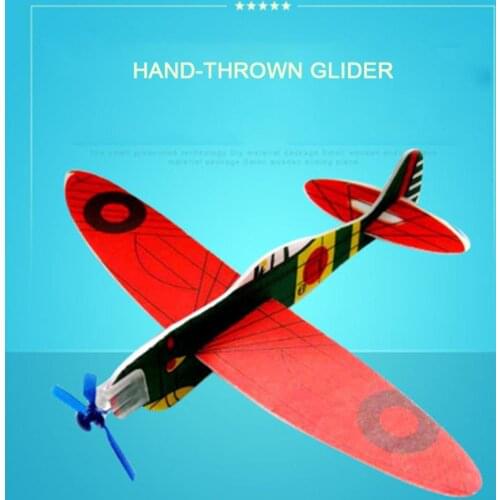 Diy Puzzle Small Production Toy Assembly Model Hand Throwing Gliding Small Plane Technology Small Production