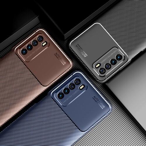 Play 4 Business Carbon Case for Huawei Play 4 Cover Silicone TPU Soft Back Funda for Huawei Play4 Capa Bumper