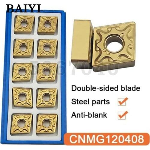 Carbide insert CNMG120404 CNMG120408 ZM6020/MM25/ZM2125 external Lathe tool turning tool cnc blade cnmg120404/08 milling insert