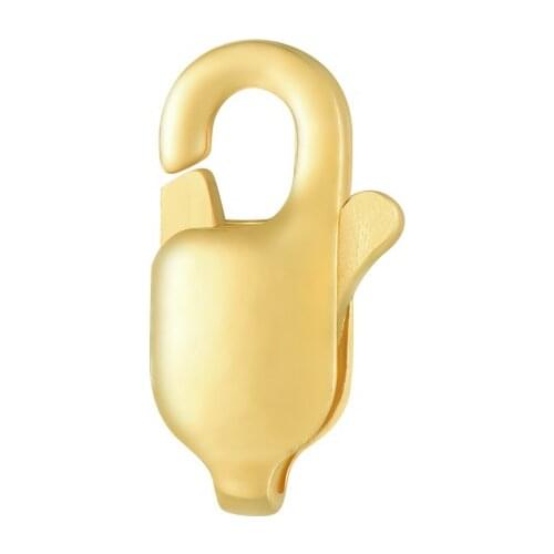 Sinya 18k Gold Lobster Clasp Au750 Necklace Chain Connector Fine Jewelry DIY Accessories High Quality On Sale