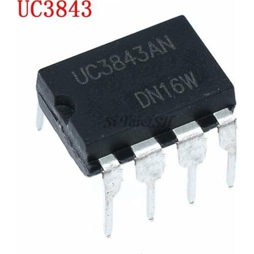 10pcs/lot UC3843BN UC3843B UC3843 3843 DIP-8