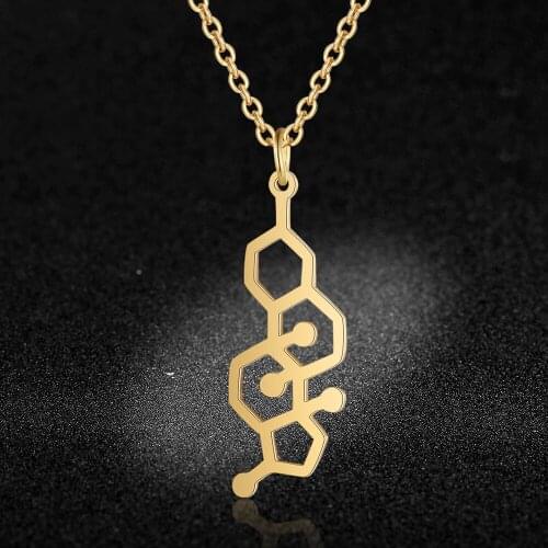 100% Stainless Steel Animal Dopamine Fashion Necklace for Women Special Gift Unique Design Pendant Necklaces