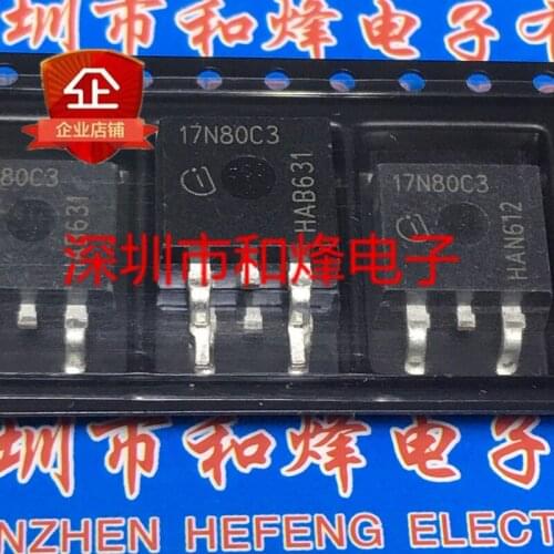 100% New&original 17N80C3 SPB17N80C3 TO-263 800V 17A