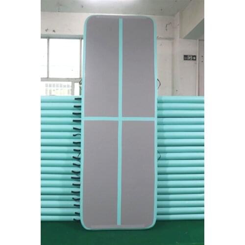 Promotion ! Yoga Gym Mat Track With Pump 3M/4M/5M Air Floor Home Use Air Tumbling Airtrack Air Cushion Taekwondo Factory Price