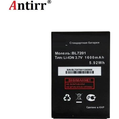 New 1600mAh BL7201 Battery For Fly IQ445 IQ 445 BL 7201 Mobile Phone Rechargeable Batteria Li-ion Batterij 3.7V