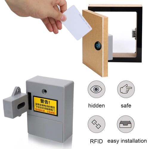 Intelligent Sensor For Locker Wardrobe Shoe Cabinet Drawer Hidden Home Improvement Free Opening Cabinet Lock