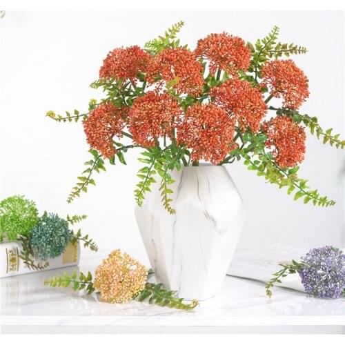 Artificial Flowers Wedding Decoration Bride Hydrangea Bouquet Fake Flowers Living Room Home Decor Garden Outdoor Accessories