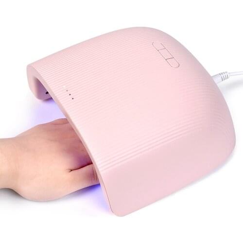 KADS 48W Nail Lamp UV Led Nail Dryer Gel Led Lamp for Manicure Gel Polish Curing Machine 30s 60s 90s Setting With 18 LEDS Light