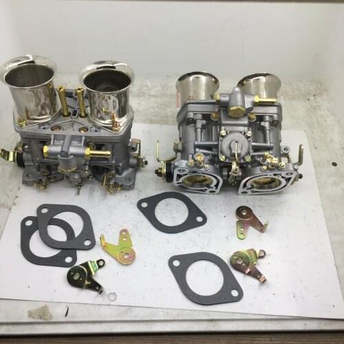 Carburador SherryBerg 40IDF con cuerno de aire y juntas para VW Porsche Fiat Bug Beetle repece weber dellortor fajs empi carb pa