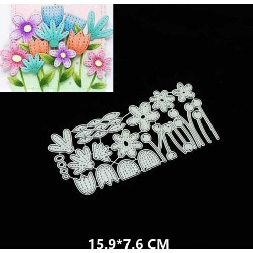 2021 New Various Small Flowers Cutting Dies DIY Scrapbooking Embossing Paper Photo Frame Stamps Crafts Template Mould Stencils