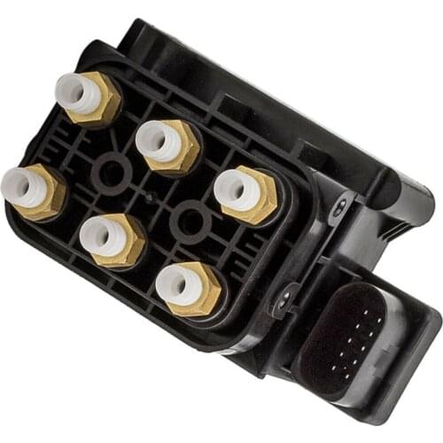One piece Air Suspension Pump Valve Control Unit fit for Audi Q7 VW Touareg Air Compressor Solenoid Valve Block