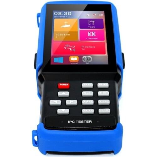 DHL Free Professional CCTV Tester Monitor IPC9310 H.265 4K IP 5MP AHD 8MP CVI TVI CVBS Camera Tester ONVIF POE UTP/RJ45 TDR Test